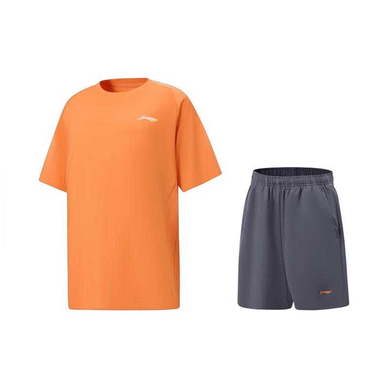 Li-Ning Youth Quick-Dry Short Sleeve Competition Set