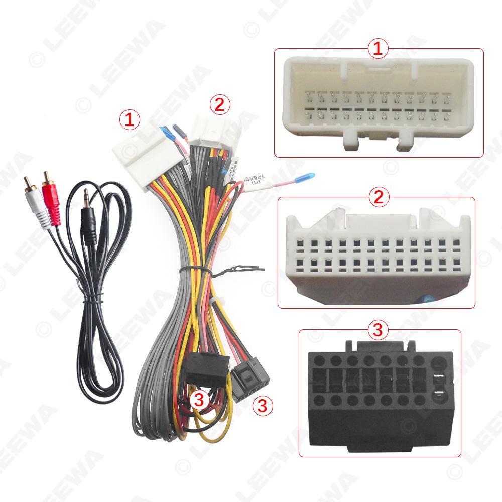 

Renault Koleos 2008-2012 Android Навигация Шнур питания Хвостовая линия Модификация LEEWA