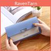 Wholesale 2023 New Korean Style Ladies Wallet Long Three-fold Wallet With Button Multiple Card Slots Coin Pocket