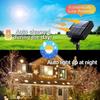 Solárne LED reťazové svetlá 50/20 LED IP65 Vodotesné 8 režimov Vianočné svetielka pre vonkajšiu záhradu Vianočnú párty Svadobnú dekoráciu