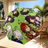 Genshin Impact Print Automatic Open Close Umbrella, Portable Foldable Umbrella, for Outdoor Commute Camping Trip, Ideal Birthday Gift