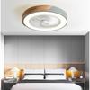 52CM Ceiling Fan Light Lamp 220V APP +Remote Control Fans Bedroom Dining Room Wood Ceiling Fan With Lights DC Green Ceiling Fan