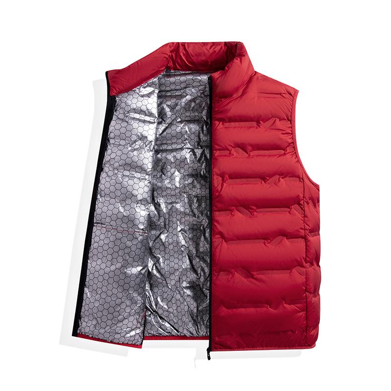 Autumn Winter Casual Sports Vest Men's Outdoor Comfortable Versatile Hooded Vest Thickened Warm Men's