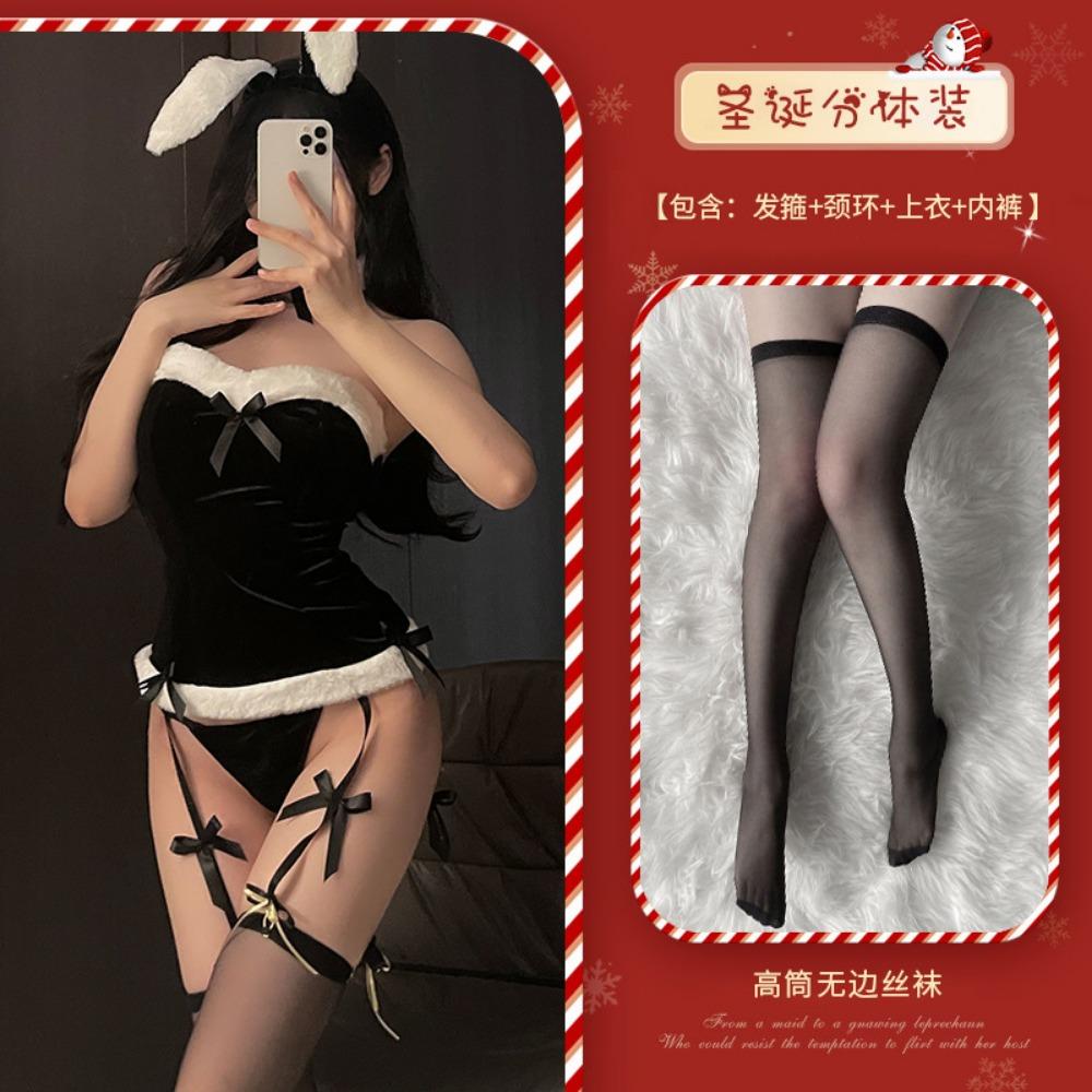 Xianyi Sexy Underwear One-piece Velvet Sexy Bunny Uniform Passion Free Temptation New Year Outfit QqnyS13