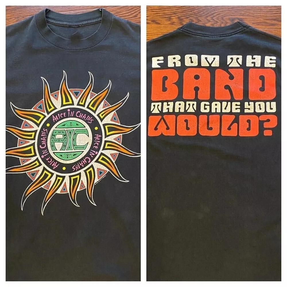 

Alice In Chains Черная футболка с коротким рукавом, двусторонняя, хлопковая, унисекс S-4XL, мужская, женская 4XL