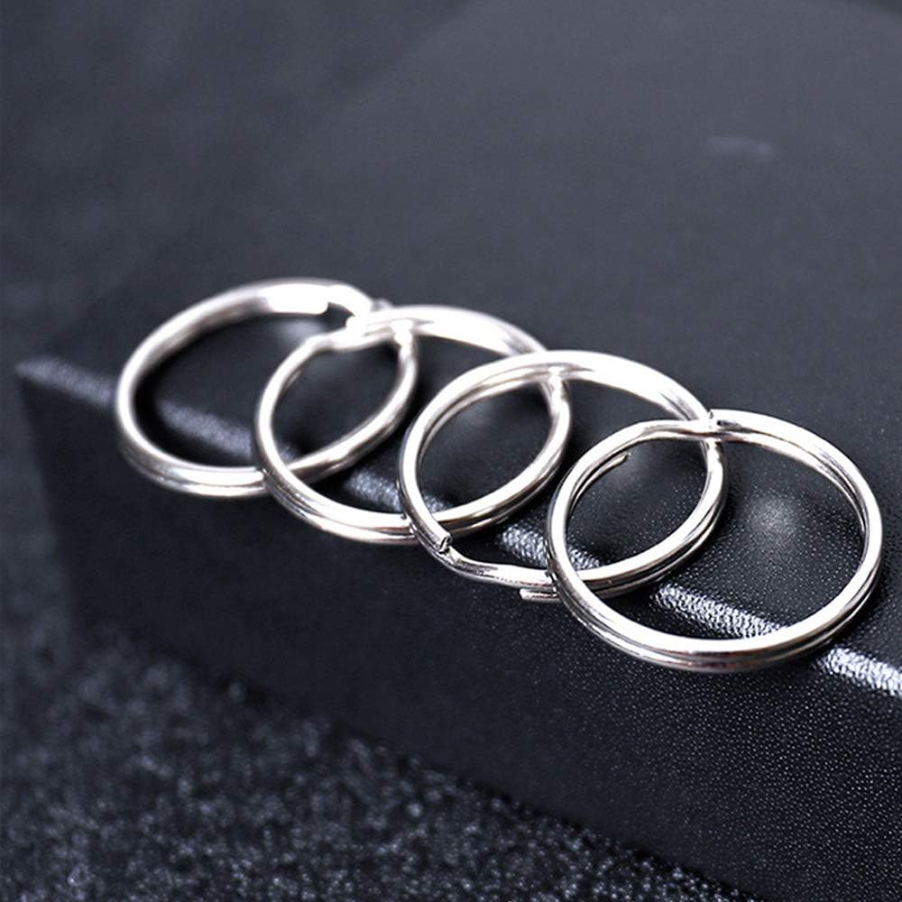 30 Pcs Pet ID Tag Bone Shape 38MM Blank Personalized Aluminium Pendants Tag Dog Cat Pet Name Phone Number ID Tag Charm with Key Ring for Dogs Cats