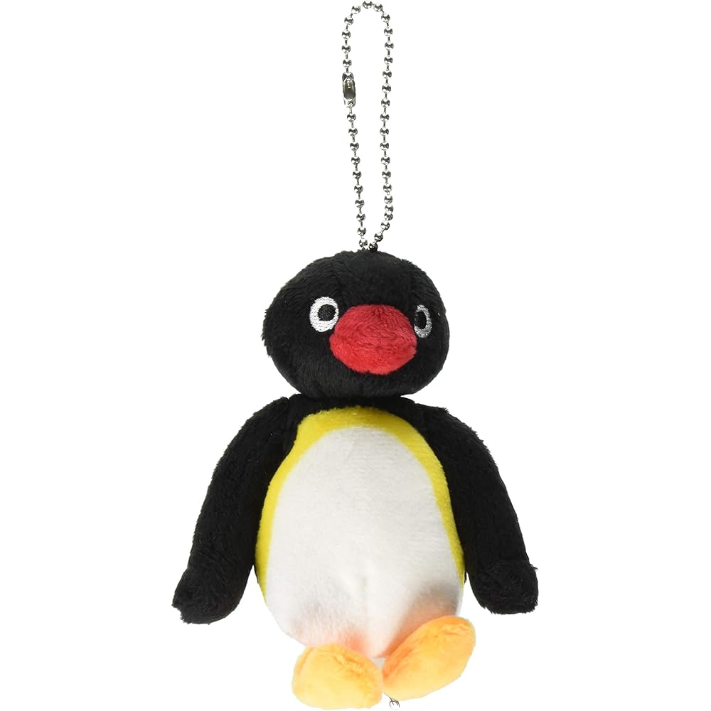 San-Airo Pingu Mascot Plush Toy K7880 Soft and Cute Character for Kids