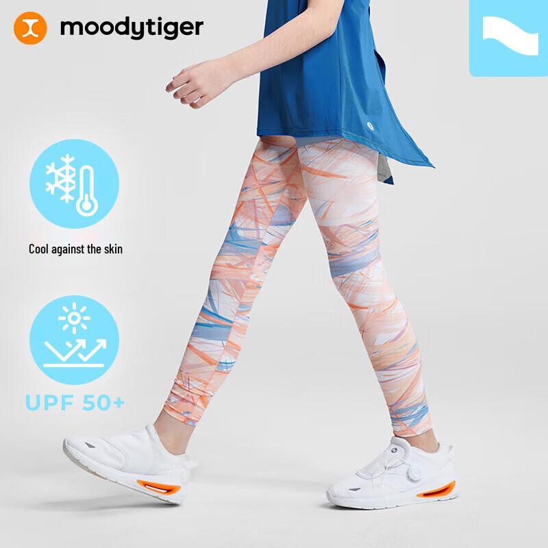 Moody Tiger Girls  Printed Summer Leggings 120
