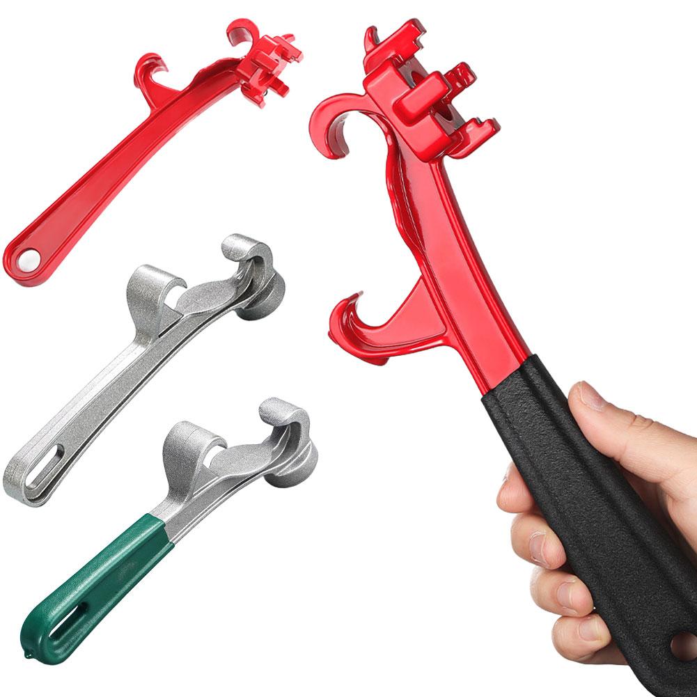 Paint Bucket Open Lid Wrench Industrial-Grade Paint Bucket Wrench Durable Metal Opener For Plastic & Waterproof Barrels