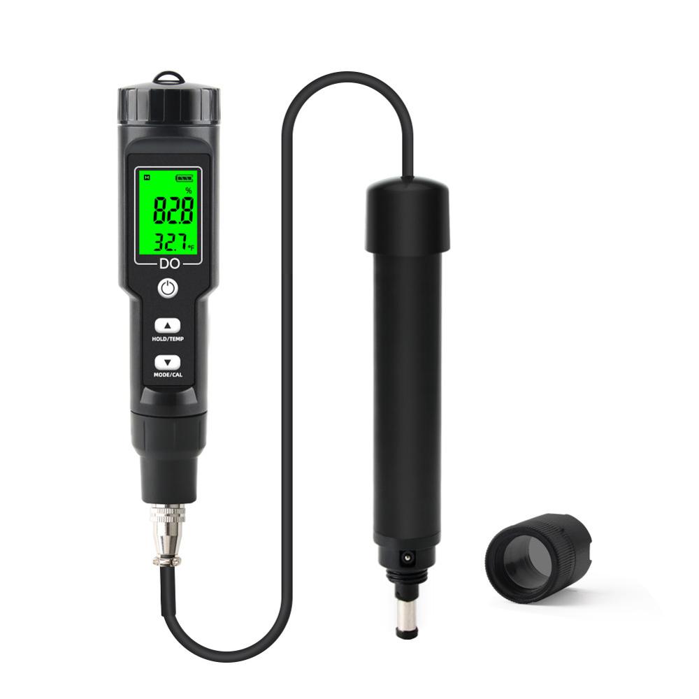 DO9100 Digital Dissolved Oxygen Meter 0.0-30.0 Mg/L Waterproof ATC 0.0-300.0% DO Tester Water Quality Oxygen Detector