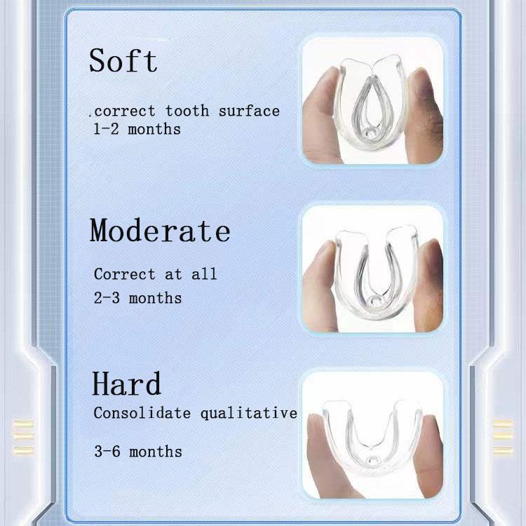 Buy 9D Dental Braces Invisible Transparent Braces Correction Buck Teeth