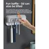 Wall Mount UV Toothbrush Sterilizer and Razor Holder, 99.99% Bacteria Elimination