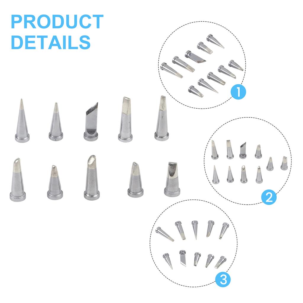 10 Piece For Weller For LT Type Soldering Tips For LTO For LTS For LTA For LTB For LTC For LTL For LTBB For LTCC For LTKN