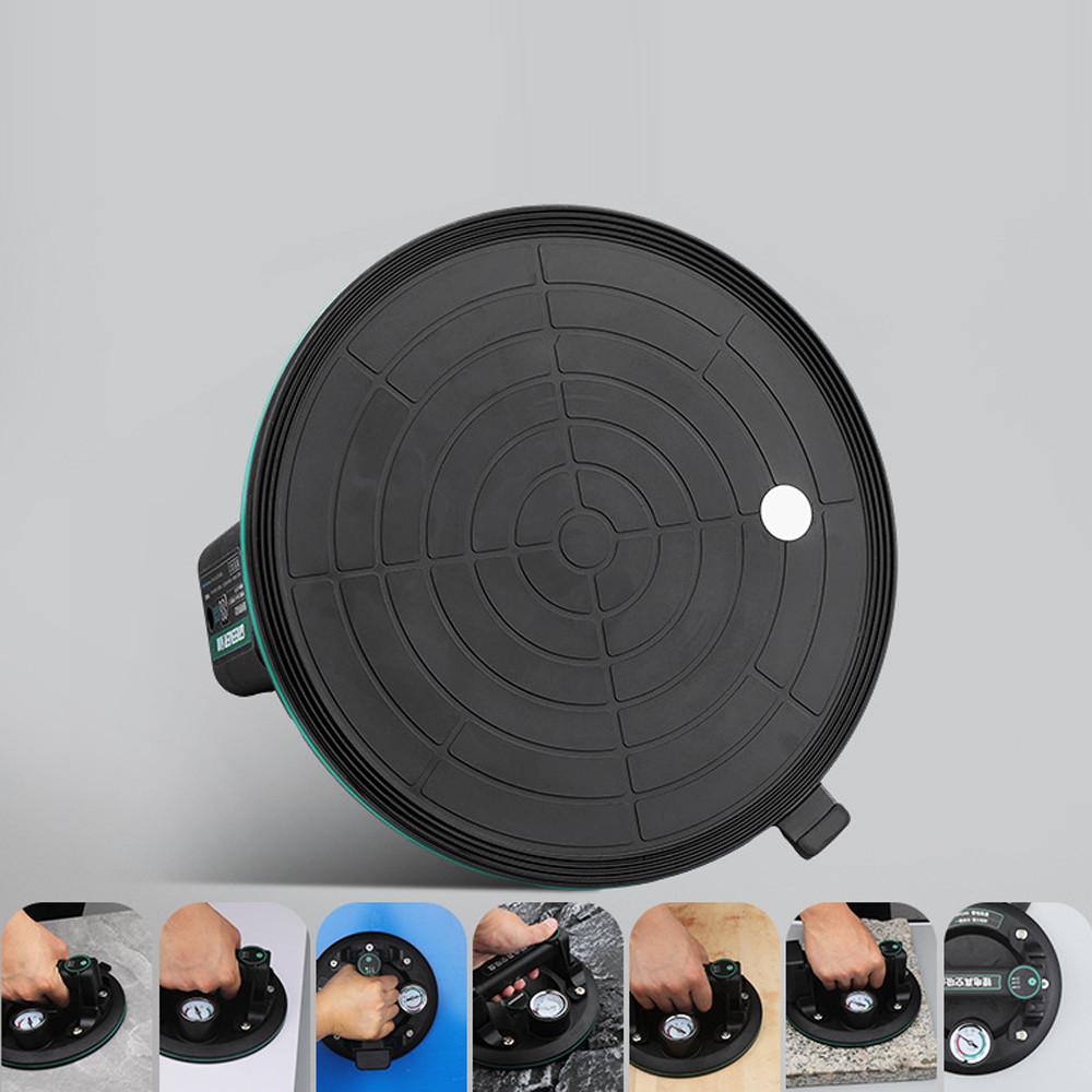 8 Inch Portable Electric Vacuum Suction Cup 300KG Bearing Capacity Electric Vacuum Glass Tile Lifter Installation Transport Sucker