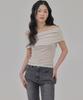 TOPGIRL Wool Tencil Off-Shoulder Top_T516Tp101