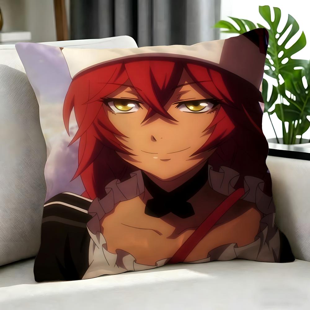 Anime Overlord Cushion Cover Cushion Cover Set 4Pcs 50X50 45X45 40X40 Pillowcase Decorative Sofa Home Decor