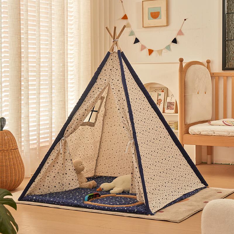 OEINGOEING Kids Indoor Teepee Tent