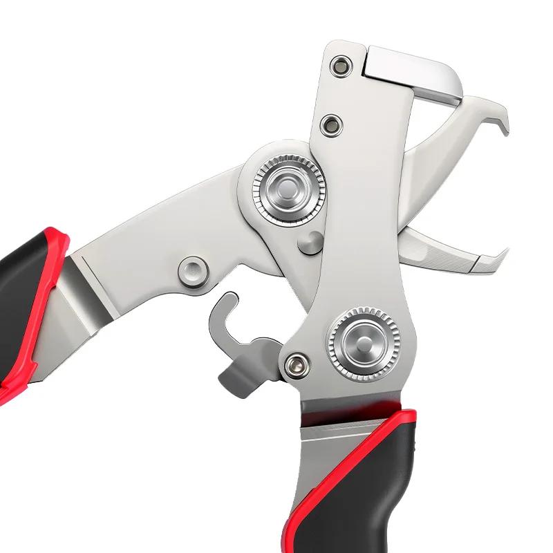Stainless Steel Car Clip Pliers Automotive Snap Pliers Fastener Remover for Mechanics DIY Garage Workshop Auto Repair Users
