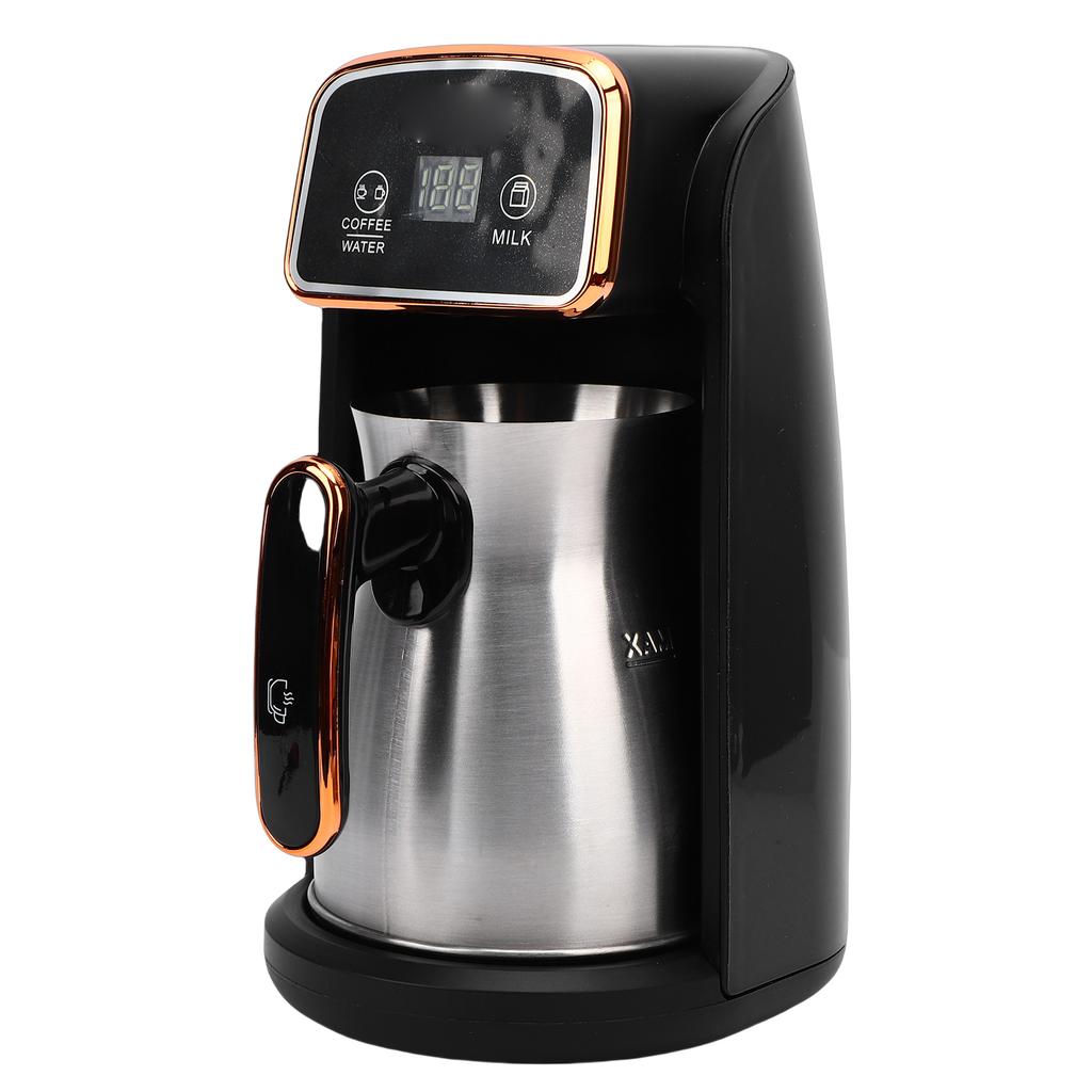 Turkse Koffiemachine Roestvrij Staal Plastic Draagbare Elektrische Koffiezetpan voor Huis Reizen Kantoor
