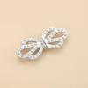 1 Pair New Brooches For Women's Clothing Cardigan Sweater Blouse Shawl Clips Shirt Collar Flower Pattern Clasps