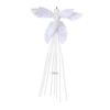 Artificial Glitter Birds Christmas Tree Ornament Realistic Long Tail Hummingbird With Faux