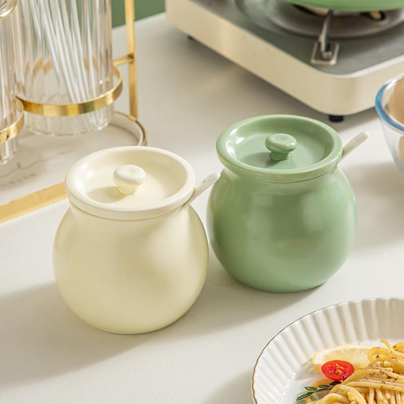 Ceramic Kitchen Storage Jar with Lid