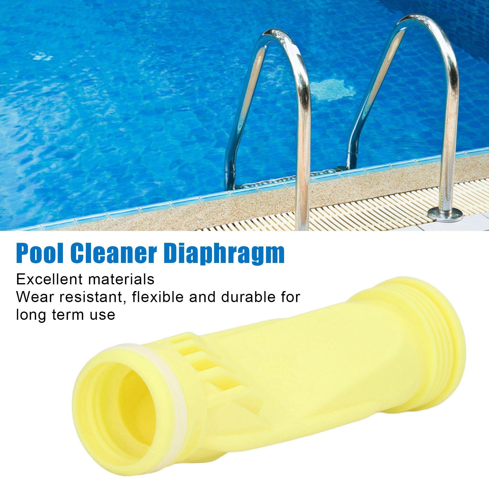 Diaphragme Nettoyeur de Piscine, 2 Pièces Diaphragme de Remplacement avec Rétention , Flexible Résistant à l'Usure , pour Pièces d'Accessoires de Nettoyeur de Piscine