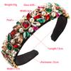 Retro Court-style Heavy Hairband for Women, Made of Velvet Fabric, with A Wide Edge As A Hair Accessory