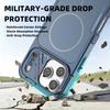 Luxury Armor Magnetic Phone Case For iPhone 17 16 15 14  13 Pro Max 15 Plus For Magsafe Anti-slip Bumper Shockproof Cover