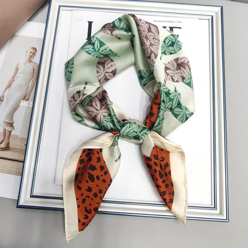 Strictly Selected 70 Silk Scarves, Simulated Silk Small Square Scarves For Women, Retro High-End Thin Versatile Professional Scarves