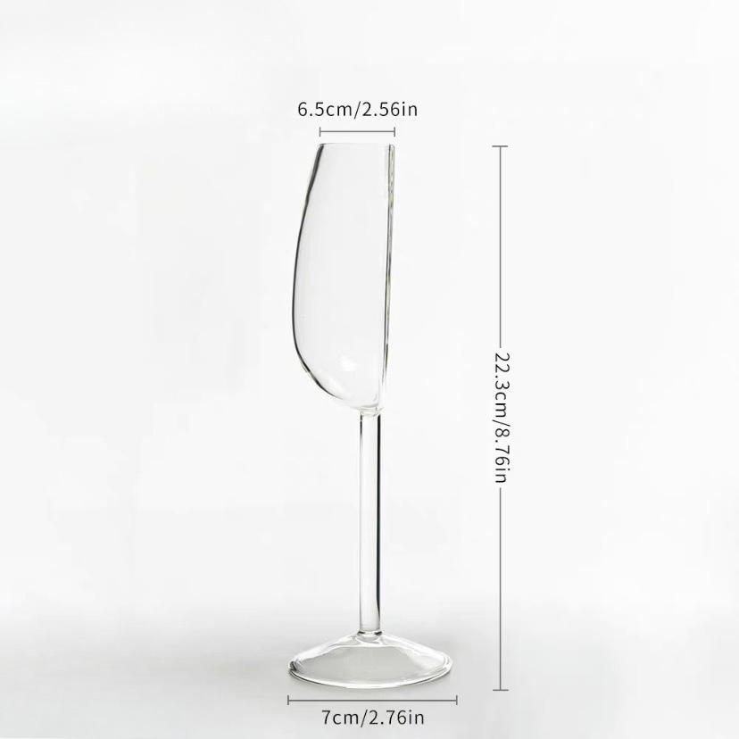 

Элегантный бокал для красного вина наполовину, креативный забавный подарочный бокал, бокал для шампанского, бокал для вина, наполовину 101-200ml