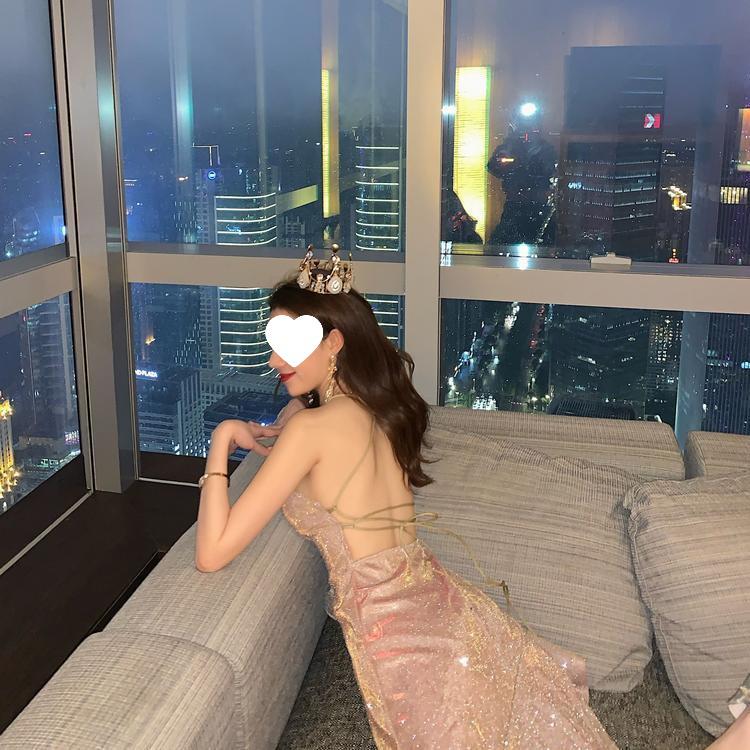 Summer 2025 Sexy Slimming Fishtail Sling Dress for Women