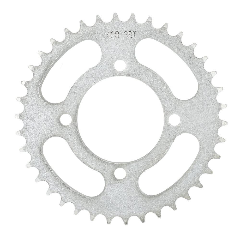 428 38T Rear Chain Sprocket Inner 64mm Rear Drive Sprocket Durable Rear Sprocket  Motorcycles 428 38T