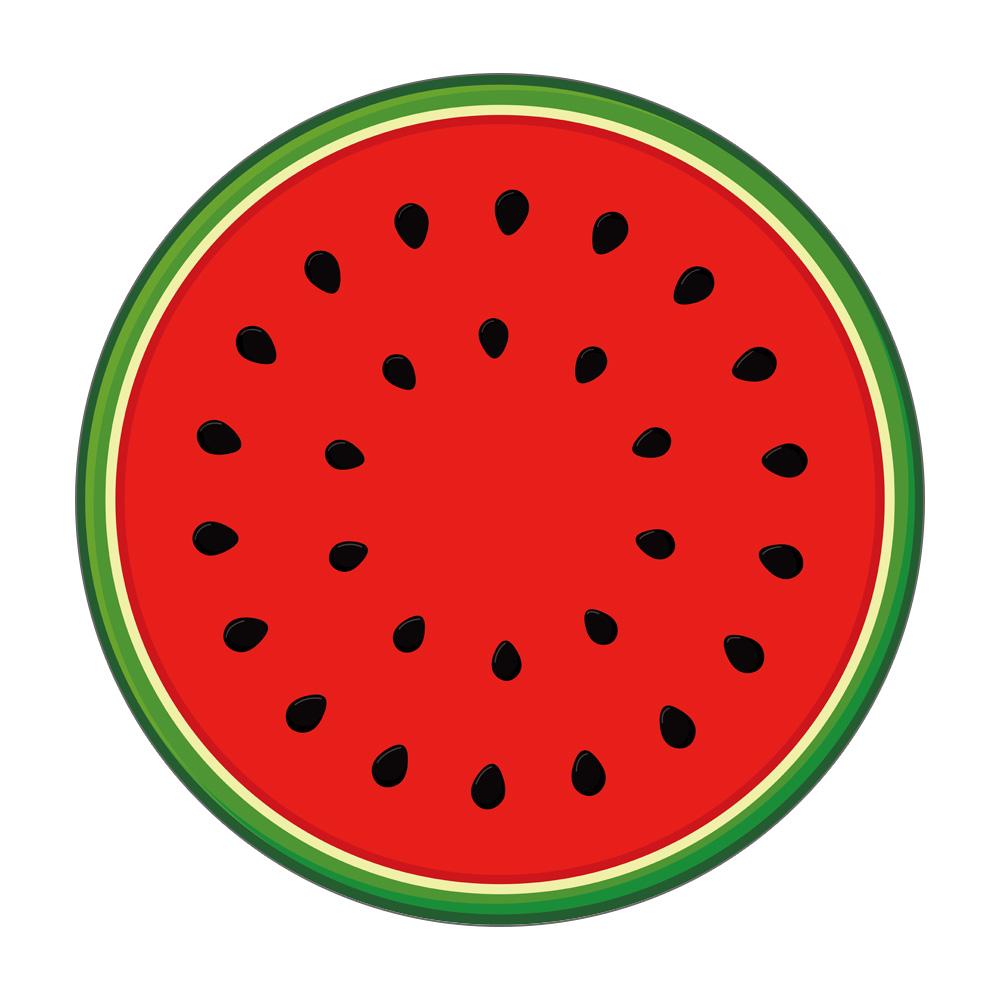 Fruit Biscuit Print Pattern Round Floor Mat Home Bedroom Living Room Decorative Floor Mat Doormat