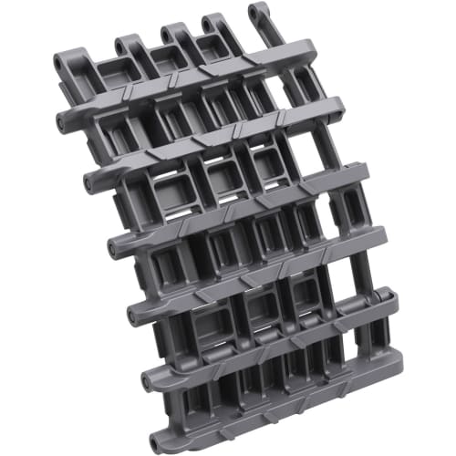 T-Rex Studio 1/35 WWII German King Tiger Railroad Tracks Pattern 1 Plastic Model Kit Parts TR85053 Pre-painted