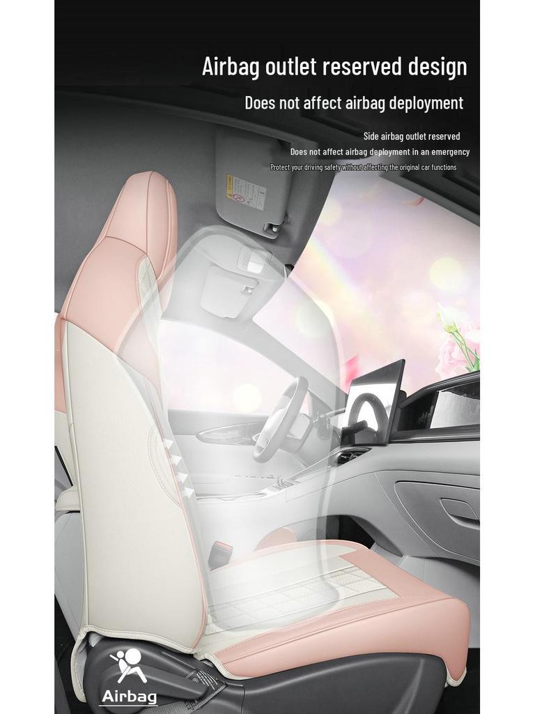 Geely Vision Four Seasons Car Seat Cover - Breathable, Full Coverage Interior Cushion