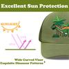 Kids Baseball Cap Sunscreen Quick Dry Breathable Mesh Cap 1-5 Years Boy Girl Adjustable Sweat Absorb Outdoor Travel Toddler Cap