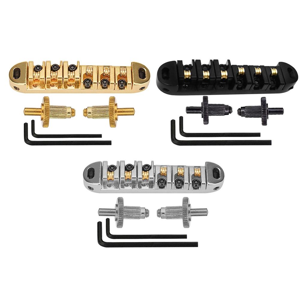 Roller Saddle Bridge Kits Locking Bridge Guitar Roller Saddle Bridge Kits for Gift