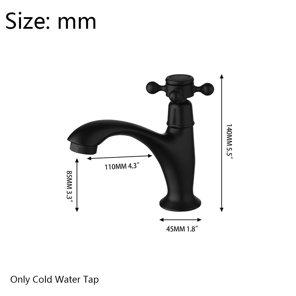 

Torayvino Смеситель для ванной комнаты с одним рычагом для раковины, настенный смеситель для раковины Torneira Ванна Раковина Только для холодной воды Насадка для крана