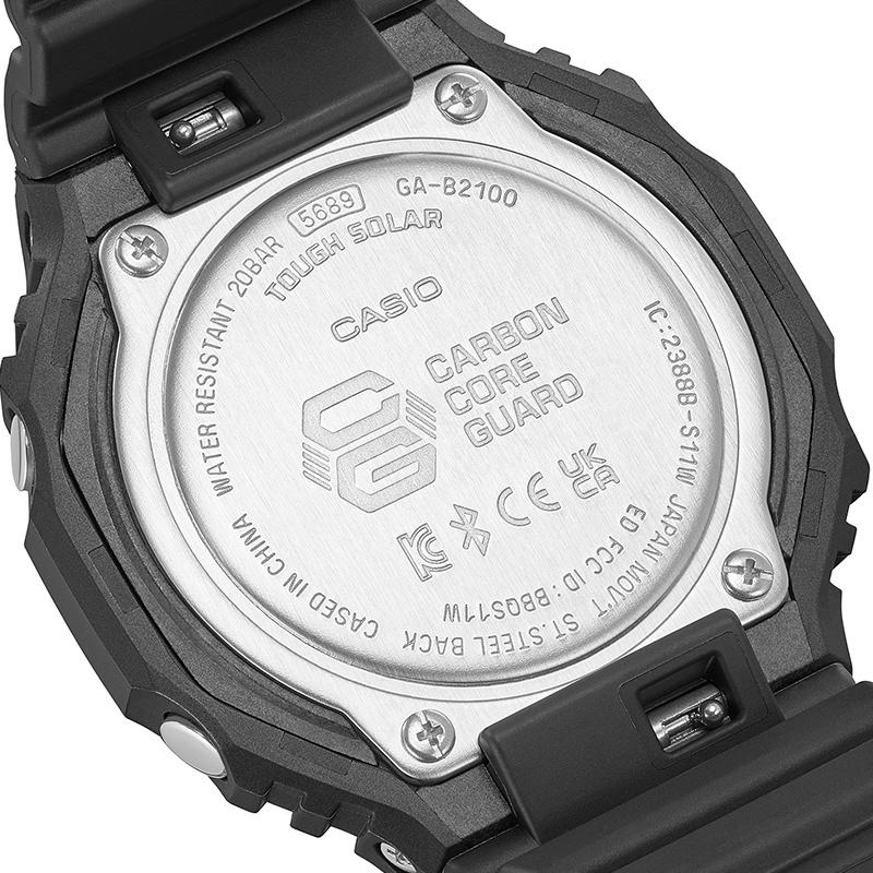 CASIO Custom Collection Quartz Movement Watch Unisex Black Dial GA-B2100-1A(Team788--)