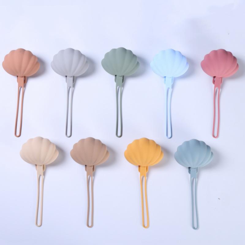 Factory Anti-Drop Portable Open Silicone Storage Bag & Box Dustproof Cleaning Pacifier Storage 10x10x10cm Unisex