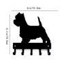West Highland Terrier Westie Dog Key Rack Hanger - 6 inch/9 inch Metal Wall Art  Perfect Gift for Westie Dog Lovers