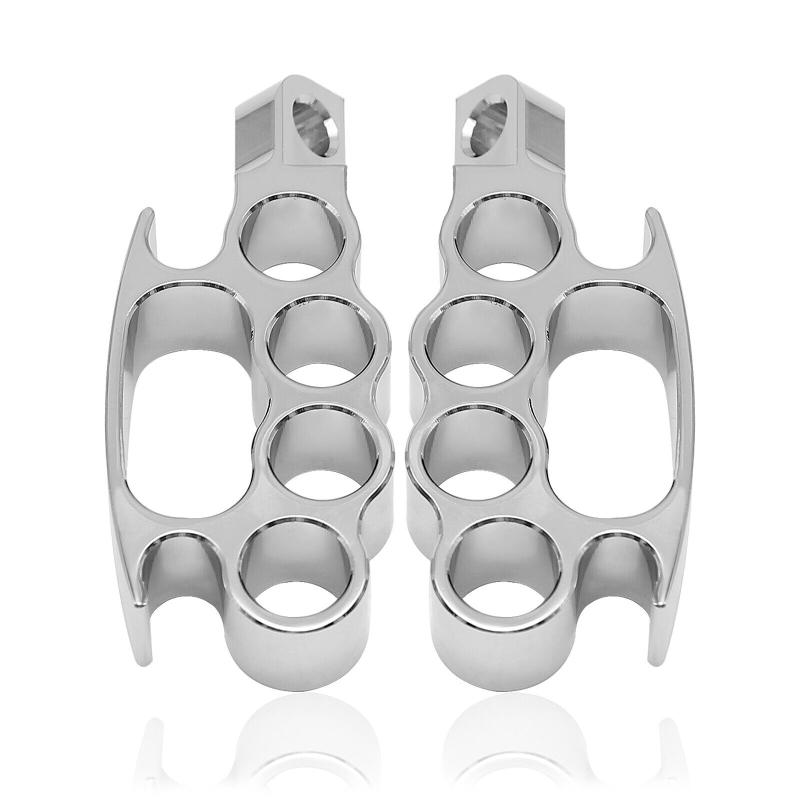 1 Paar Motorradpedale Vintage Pedale Cat Claw Hinterpedale für Harley