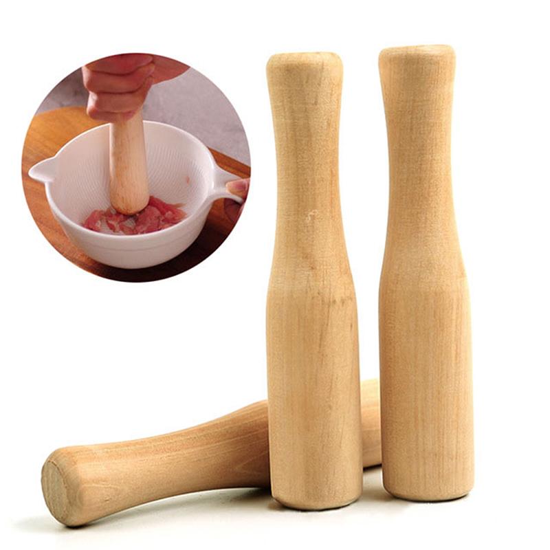 Garlic Wood Grinding Rod For Only Organic Kitchen Accessories