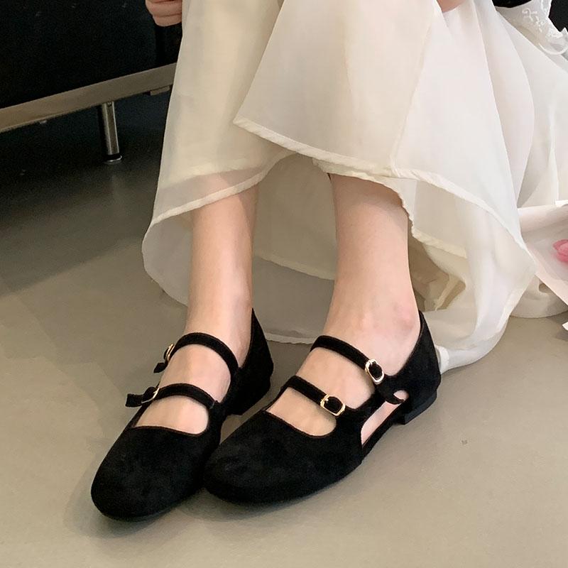 

Мода Мода Полые Женские Балетки С Обувью Новинка Весна Лето Женская Обувь Мелкая Ремешок с Пряжкой Женские Балетки Мэри Джейн 35 чёрный