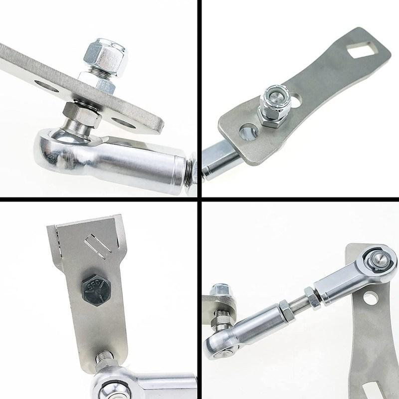 2X Transfer Case Linkage Kit Fits For Jeep Cherokee XJ Comanche MJ 1986-2001 Easy To Install