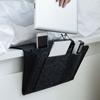 Bedside Hanging Storage Bag Multi Pockets Mobile Phone Remote Control Tissue Storage Bag Sundry Storage Bag Compact Item Organizer
