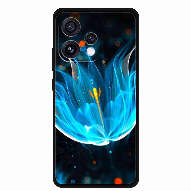 For Oppo Reno15 5G Case Coque Black Soft TPU Silicone Phone Case For Oppo Reno 15C Back Covers Case 6.59" Shockproof Fundas Para