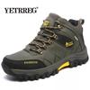 Marke Herren Winter Schneestiefel Plüsch Warme Stiefeletten Wasserdichte Leder Sneakers Outdoor Herren Wanderstiefel Arbeitsschuhe Größe 39-47