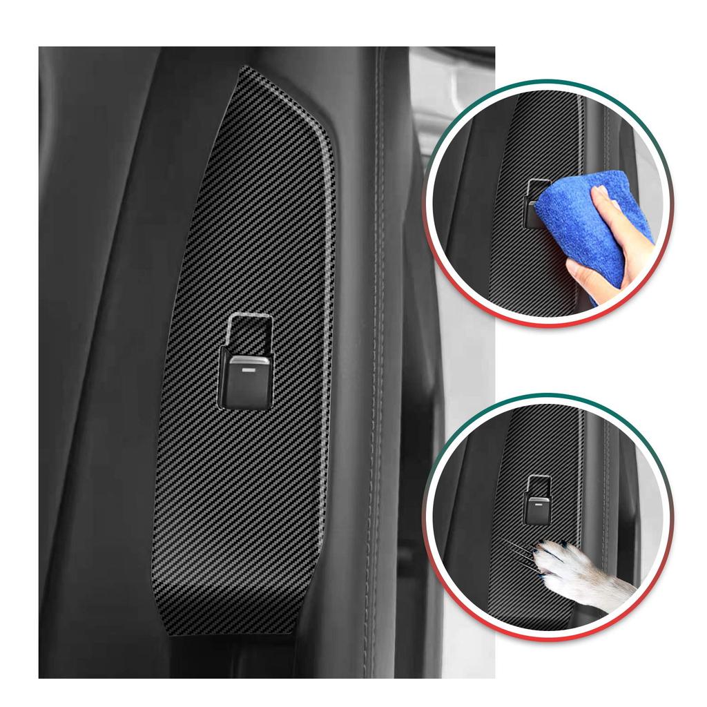 [LFOTPP] New Mazda CX-8 Dedicated Door Switch Panel Cover, Scratch Prevention, Protective Cover, ABS